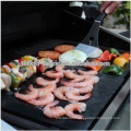 FDA LFGB certified PFOA FREE PTFE Heavy Duty Non-stick BBQ Grill Mat,Dishwasher safe!